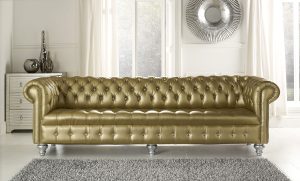 Gold Edwardian Chesterfield