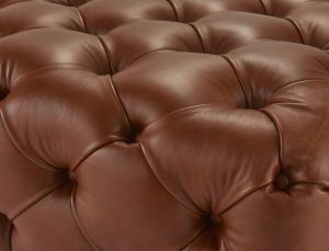 Sophie Chesterfield Foot stool close up